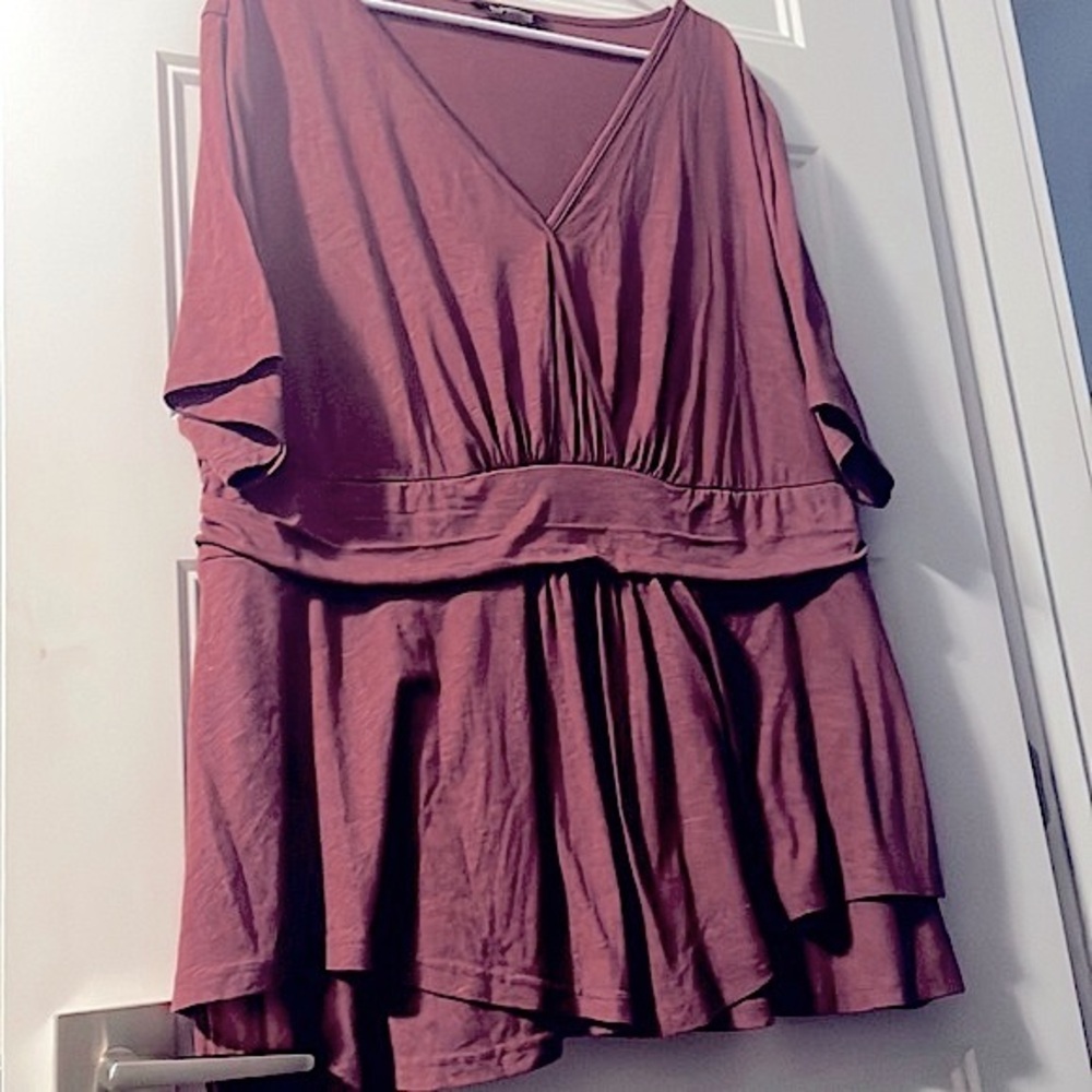 Bloomchic old pink top for women US 22-24